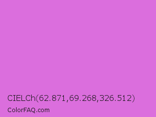 CIELCh 62.871,69.268,326.512 Color Image