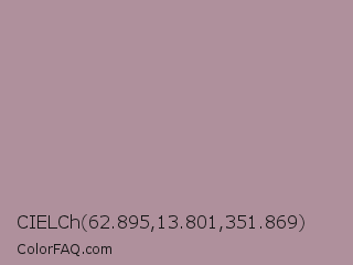 CIELCh 62.895,13.801,351.869 Color Image