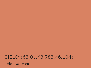 CIELCh 63.01,43.783,46.104 Color Image