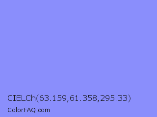 CIELCh 63.159,61.358,295.33 Color Image