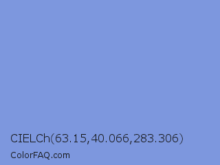 CIELCh 63.15,40.066,283.306 Color Image