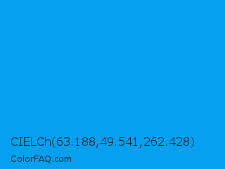 CIELCh 63.188,49.541,262.428 Color Image