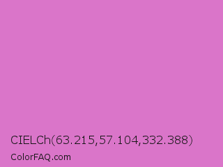 CIELCh 63.215,57.104,332.388 Color Image