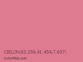 CIELCh 63.259,41.454,7.637 Color Image