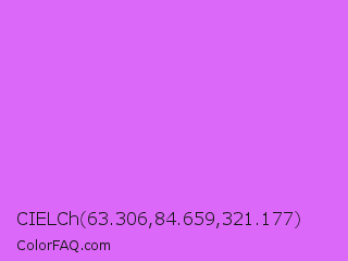 CIELCh 63.306,84.659,321.177 Color Image