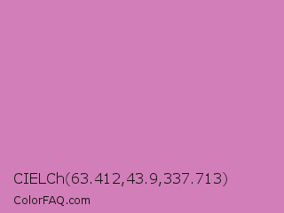 CIELCh 63.412,43.9,337.713 Color Image
