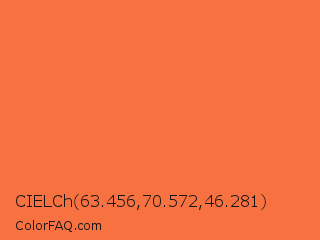 CIELCh 63.456,70.572,46.281 Color Image