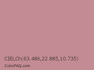 CIELCh 63.486,22.885,10.735 Color Image