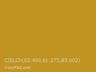 CIELCh 63.499,61.275,83.602 Color Image