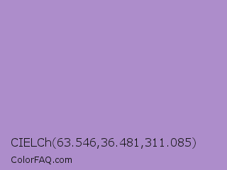 CIELCh 63.546,36.481,311.085 Color Image