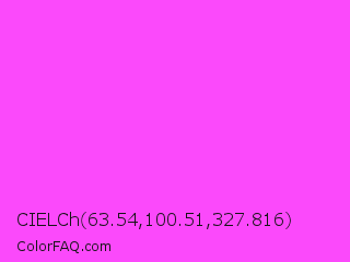 CIELCh 63.54,100.51,327.816 Color Image