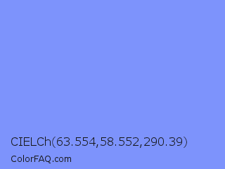 CIELCh 63.554,58.552,290.39 Color Image