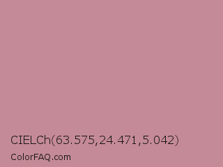 CIELCh 63.575,24.471,5.042 Color Image