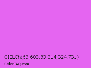CIELCh 63.603,83.314,324.731 Color Image