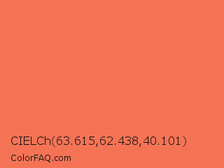 CIELCh 63.615,62.438,40.101 Color Image