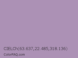 CIELCh 63.637,22.485,318.136 Color Image