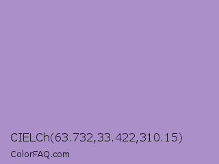 CIELCh 63.732,33.422,310.15 Color Image