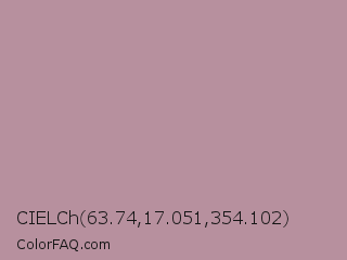 CIELCh 63.74,17.051,354.102 Color Image