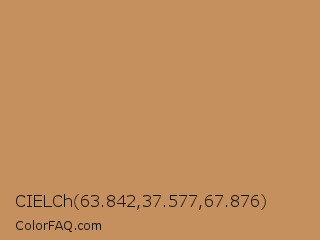 CIELCh 63.842,37.577,67.876 Color Image