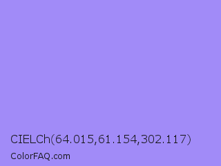 CIELCh 64.015,61.154,302.117 Color Image
