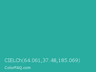 CIELCh 64.061,37.48,185.069 Color Image