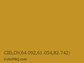 CIELCh 64.092,61.054,82.742 Color Image