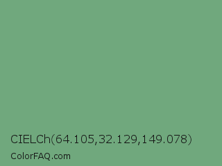 CIELCh 64.105,32.129,149.078 Color Image