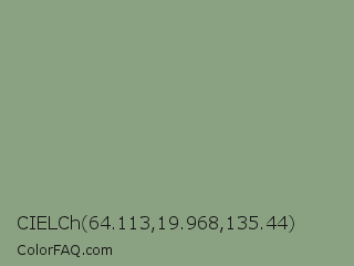 CIELCh 64.113,19.968,135.44 Color Image