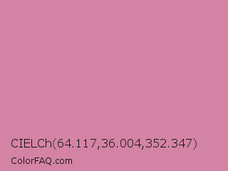 CIELCh 64.117,36.004,352.347 Color Image