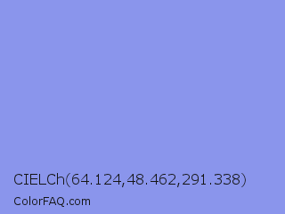 CIELCh 64.124,48.462,291.338 Color Image