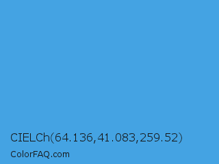 CIELCh 64.136,41.083,259.52 Color Image