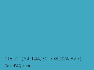 CIELCh 64.144,30.558,224.825 Color Image