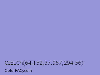 CIELCh 64.152,37.957,294.56 Color Image
