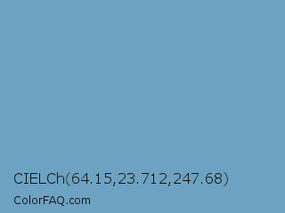 CIELCh 64.15,23.712,247.68 Color Image