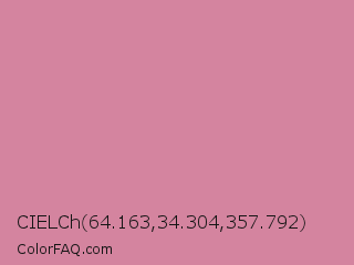 CIELCh 64.163,34.304,357.792 Color Image
