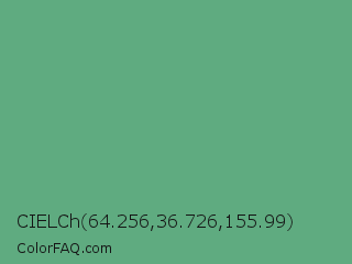 CIELCh 64.256,36.726,155.99 Color Image
