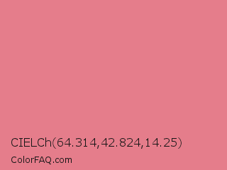 CIELCh 64.314,42.824,14.25 Color Image