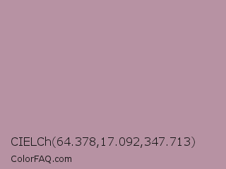 CIELCh 64.378,17.092,347.713 Color Image