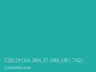 CIELCh 64.384,37.686,187.742 Color Image