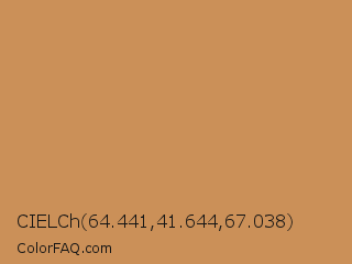 CIELCh 64.441,41.644,67.038 Color Image