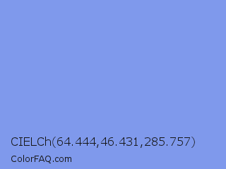 CIELCh 64.444,46.431,285.757 Color Image