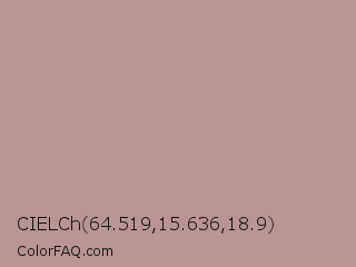 CIELCh 64.519,15.636,18.9 Color Image