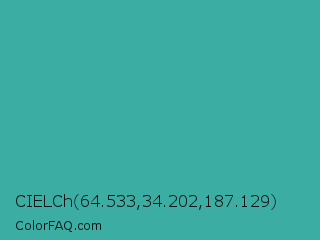 CIELCh 64.533,34.202,187.129 Color Image