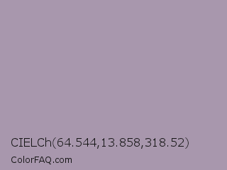 CIELCh 64.544,13.858,318.52 Color Image