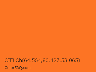 CIELCh 64.564,80.427,53.065 Color Image