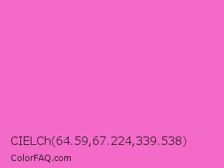CIELCh 64.59,67.224,339.538 Color Image