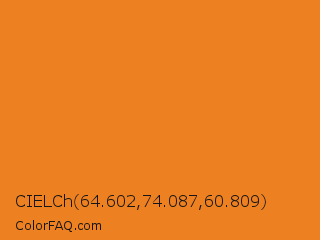 CIELCh 64.602,74.087,60.809 Color Image