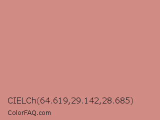 CIELCh 64.619,29.142,28.685 Color Image