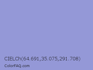 CIELCh 64.691,35.075,291.708 Color Image