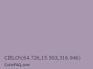 CIELCh 64.726,15.503,316.946 Color Image